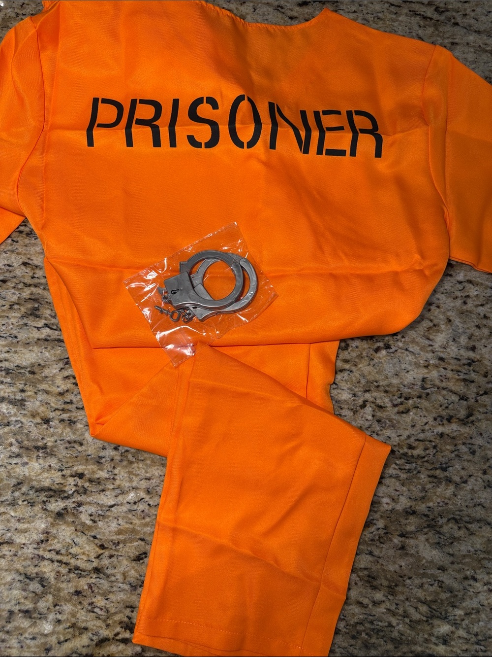 Just in time for Halloween- boys prison costume